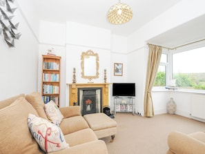 Cottage | Living area | TV - Lowena Cottage (Looe)