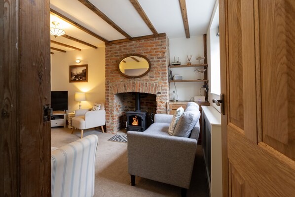 コテージ 専用バスルーム | ラウンジ