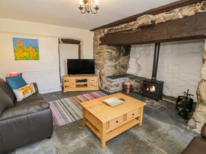 Cottage | Living area | TV - Bwthyn Pennant (Garndolbenmaen)