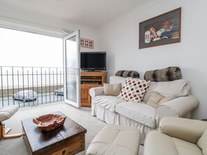 Cottage | Living area | TV, DVD player - 14 Lyme Mews (Seaton)