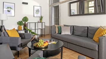 Apartment, 2 Bedrooms | 2 bedrooms, blackout drapes, iron/ironing board, free WiFi