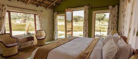 Deluxe-Ferienhaus | 1 Schlafzimmer, italienische Bettbezüge von Frette