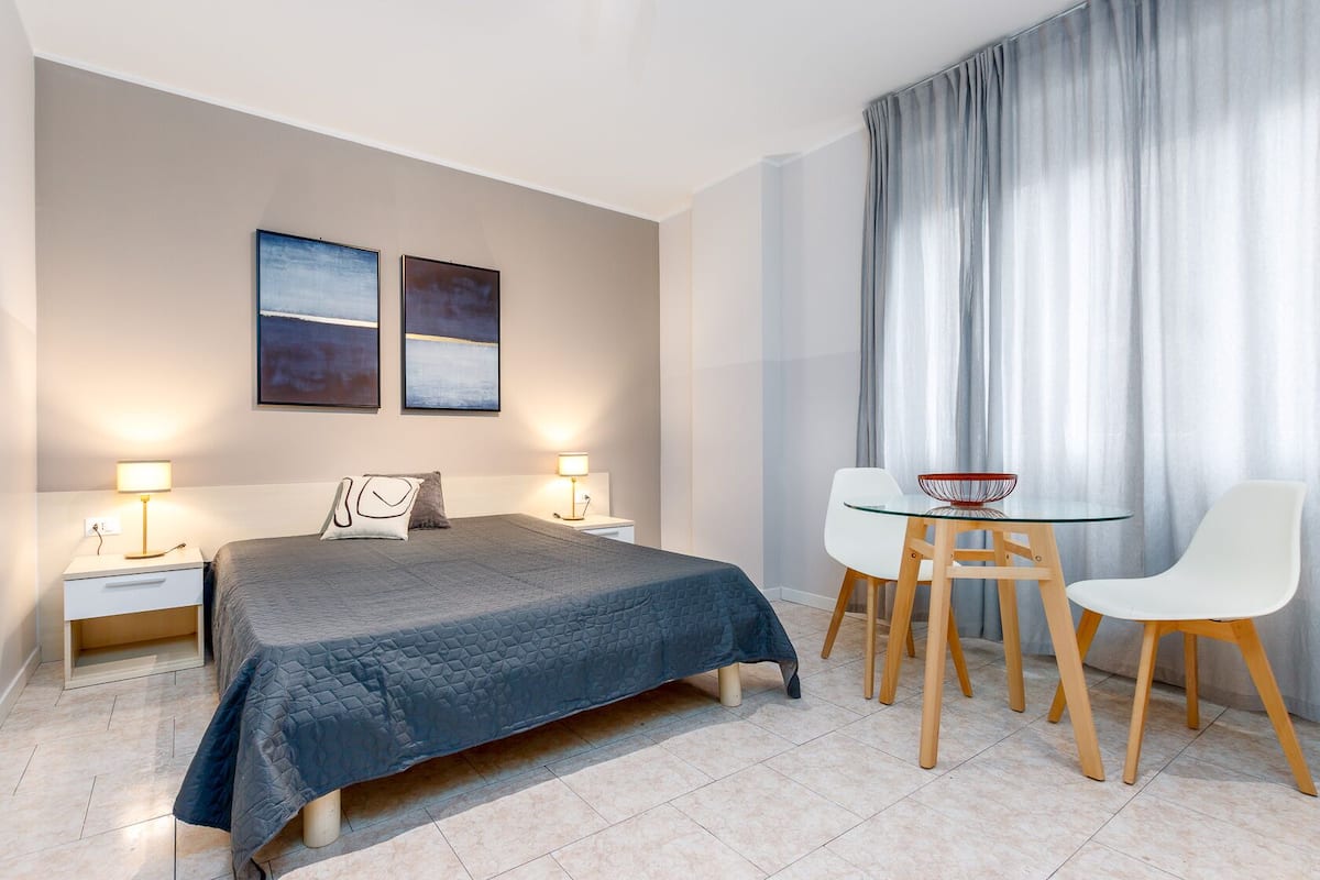 Estudio Deluxe | 1 habitación, wifi gratis y ropa de cama
