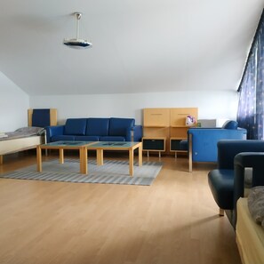 Suite | Living area | 80-cm LCD TV with digital channels, TV