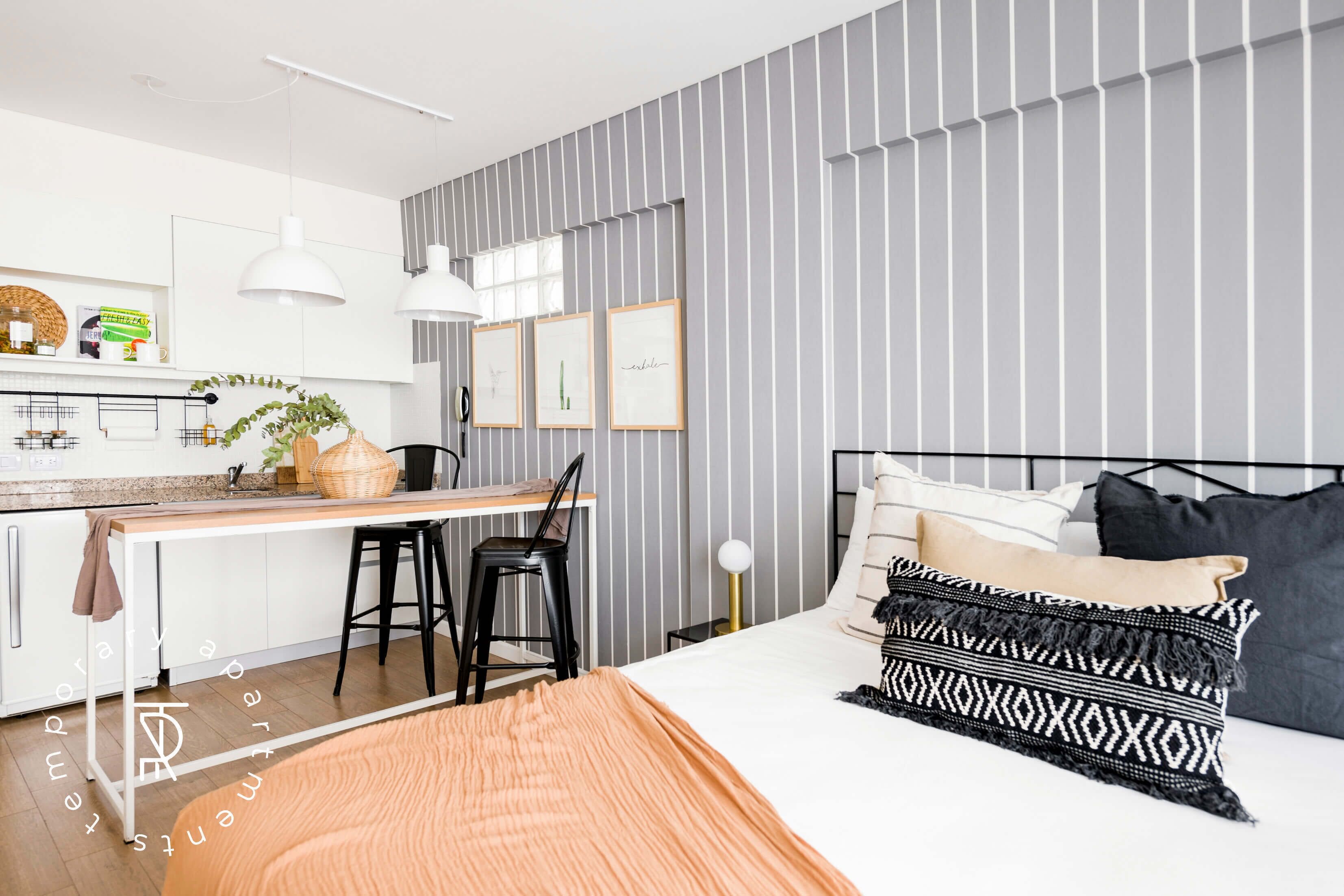 Studio | Hypo-allergenic bedding, down comforters, in-room safe