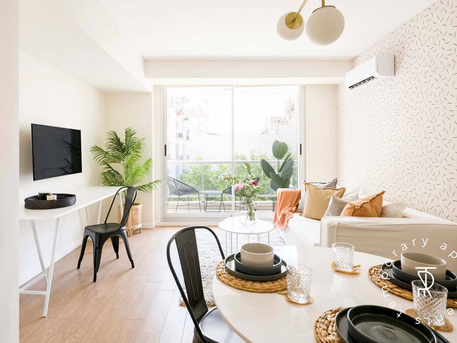 Apartment, 2 Bedrooms | Living area