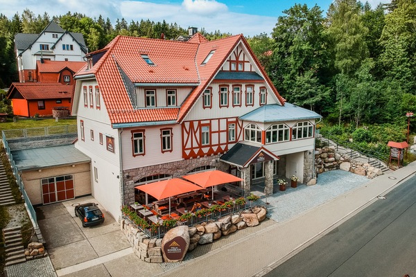 Fassade der Unterkunft