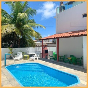 Outdoor pool - RENT apartments in Porto de Galinhas, fully equipped and new! (Porto de Galinhas)