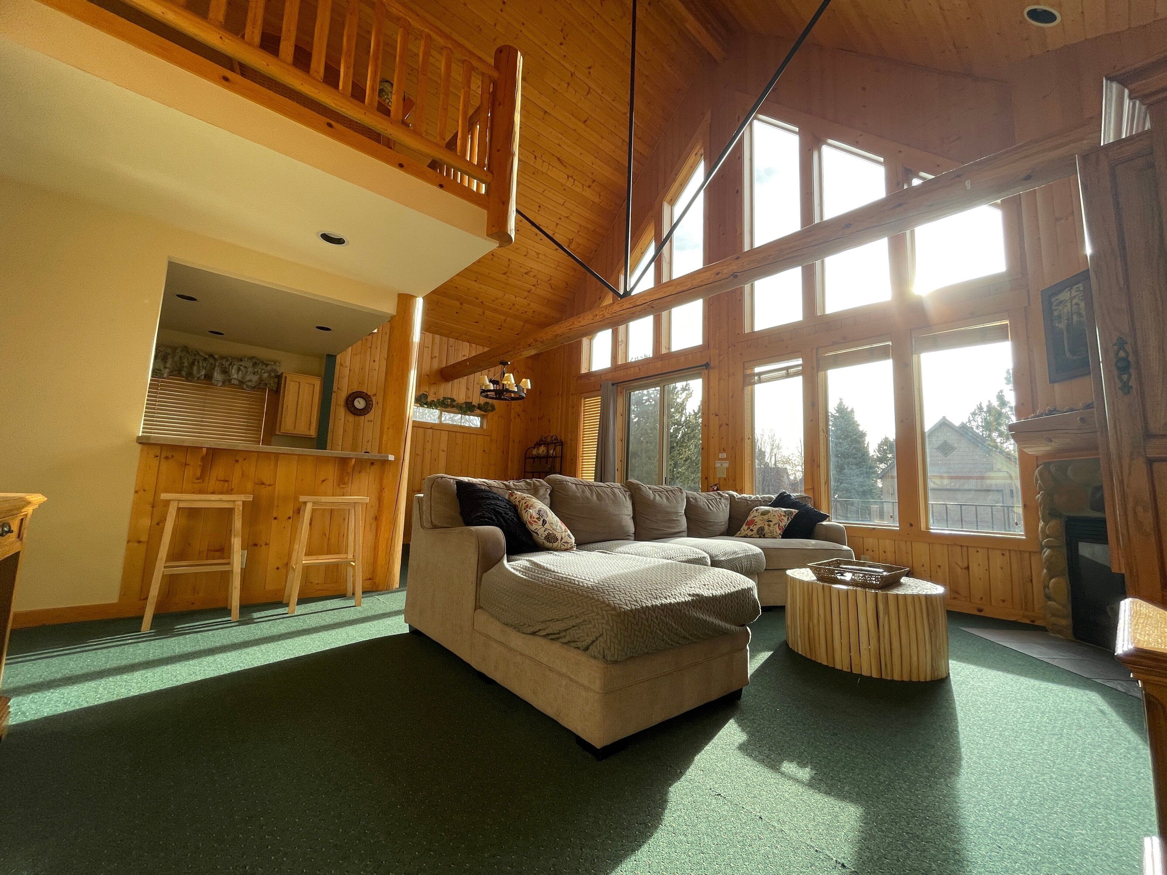 Télévision, cheminée