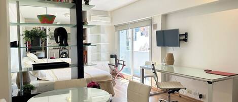 1 bedroom, iron/ironing board, free WiFi, bed sheets