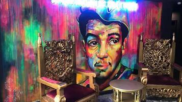 Sala de estar en el lobby