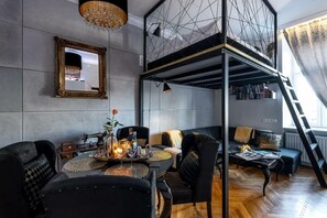 Deluxe-Apartment | 2 Schlafzimmer, Schreibtisch, Bügeleisen/Bügelbrett, kostenloses WLAN