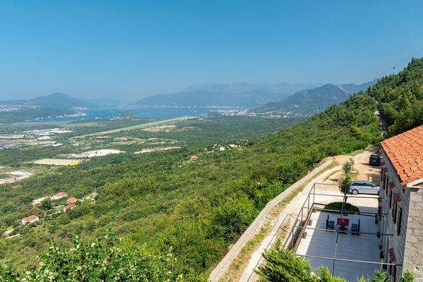 Vue depuis l’hébergement