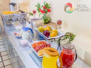 Breakfast buffet - Hotel Moreno (Coatzacoalcos)