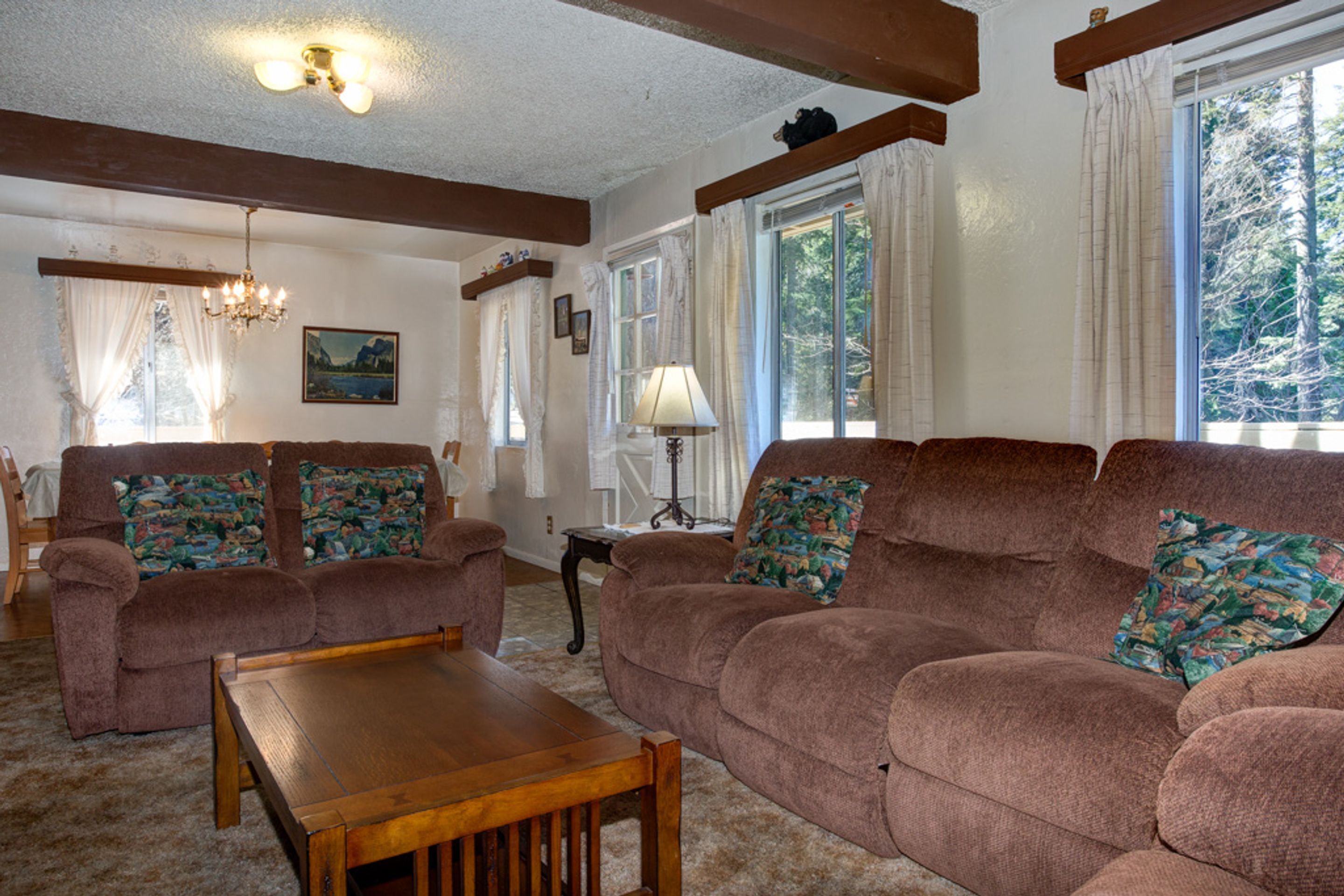 Cabin, 3 Bedrooms | Living room