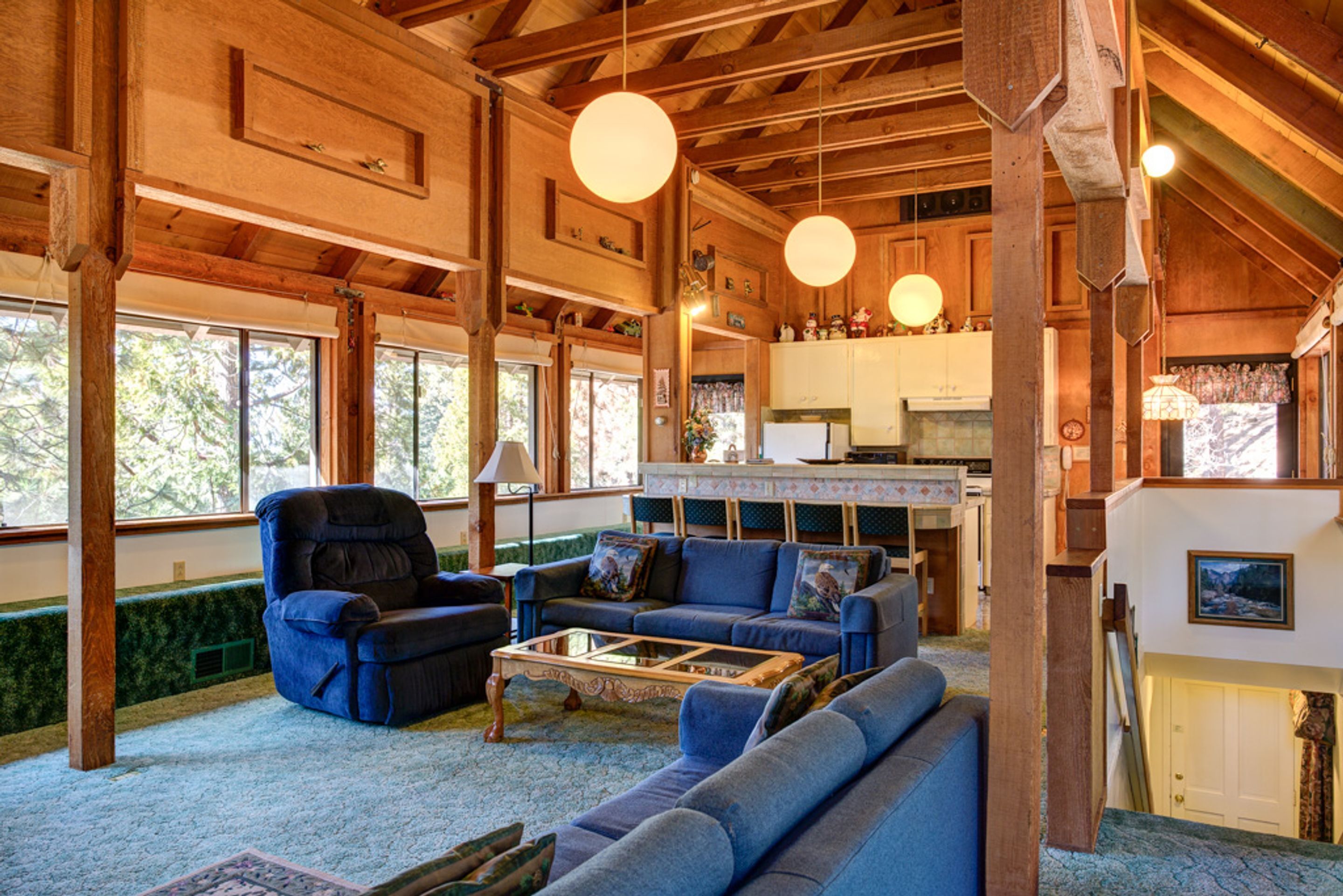 Cabin, 2 Bedrooms | Living room