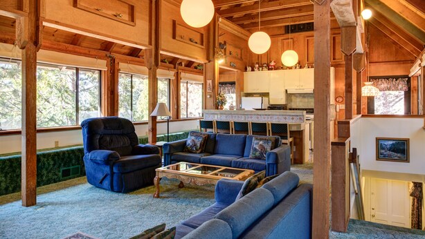 Cabin, 2 Bedrooms | Living room - Timberlodge Cabin (Yosemite National Park)