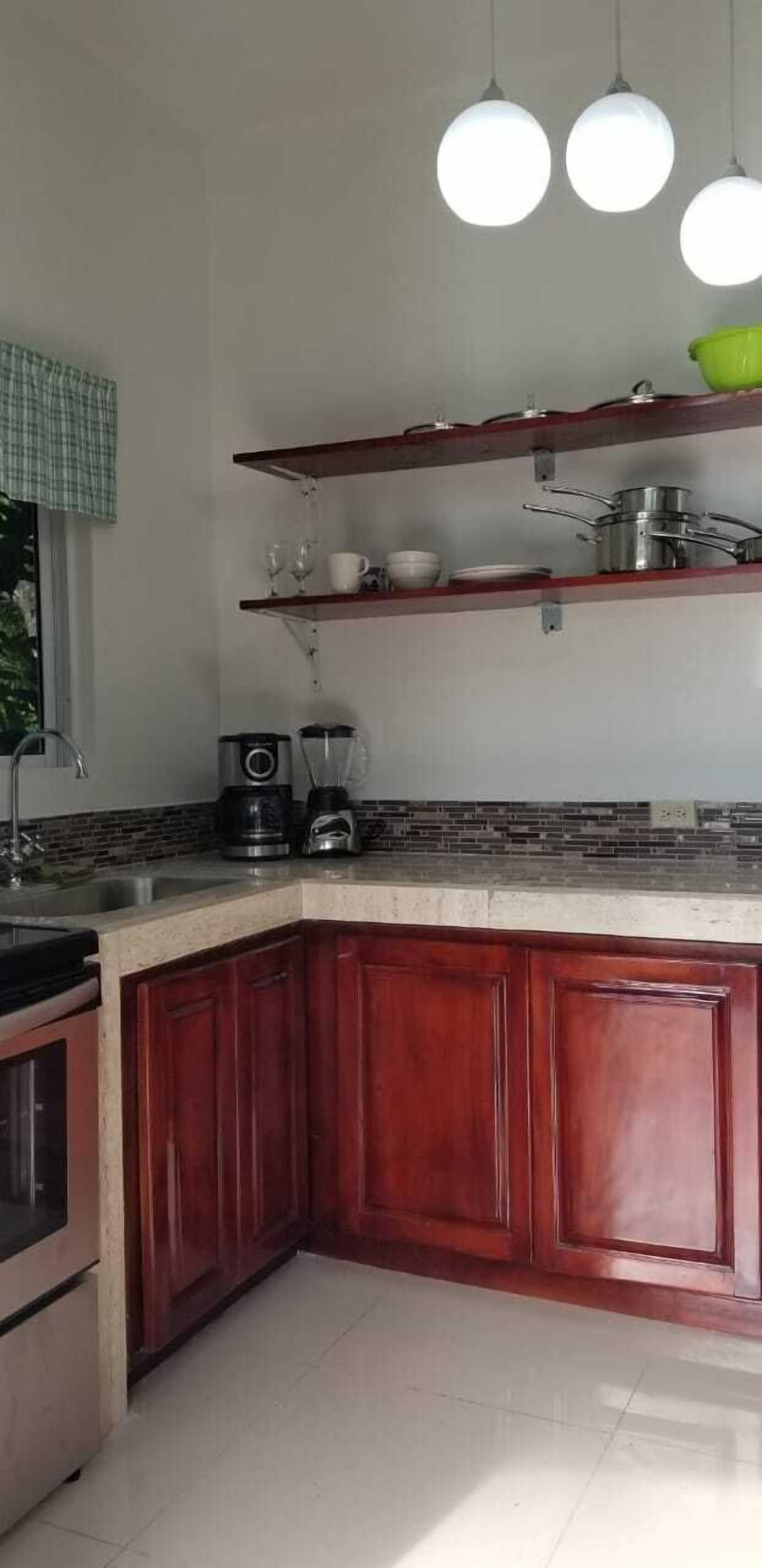 Standard Apartment, 1 Bedroom | Private kitchen | Fridge, microwave, oven, stovetop