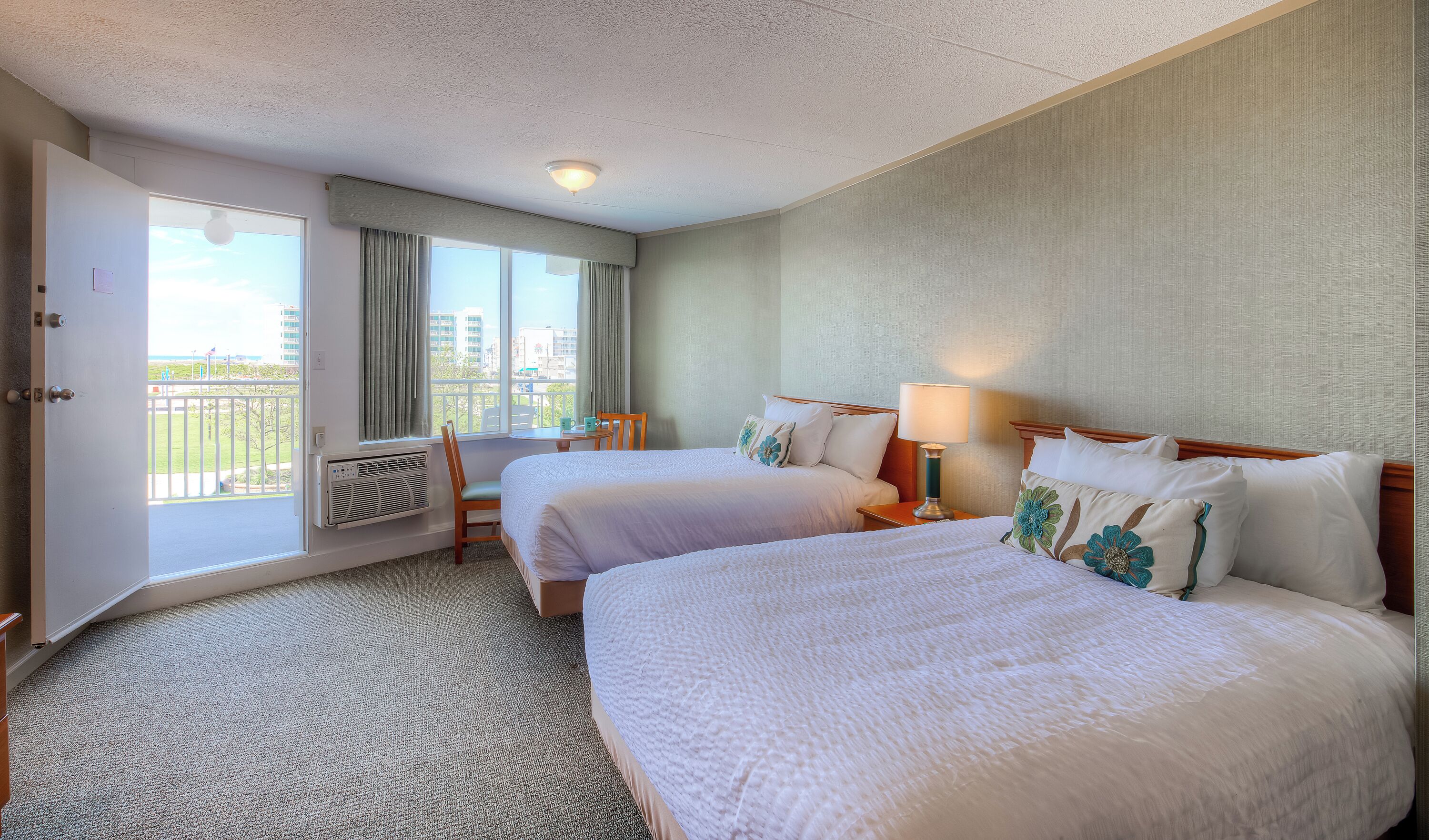 Ocean View Motel Room | In-room safe, blackout drapes, iron/ironing board, free WiFi