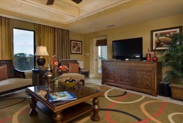 Living area - Orange Lake Resort!!! (Kissimmee)