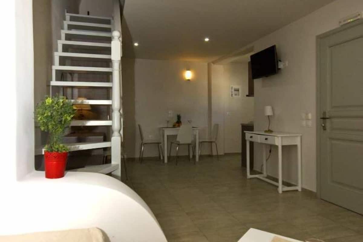 family apartment (split level - 4 adults) | living area | lcd tv