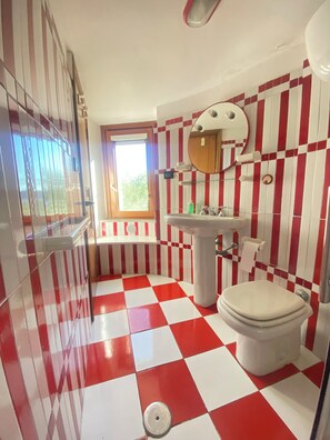 Dutxa, assecador de cabells, barnussos i bidet