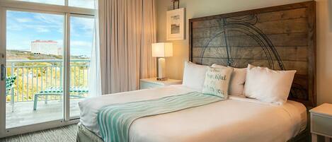 2 bedrooms, in-room safe, iron/ironing board, WiFi