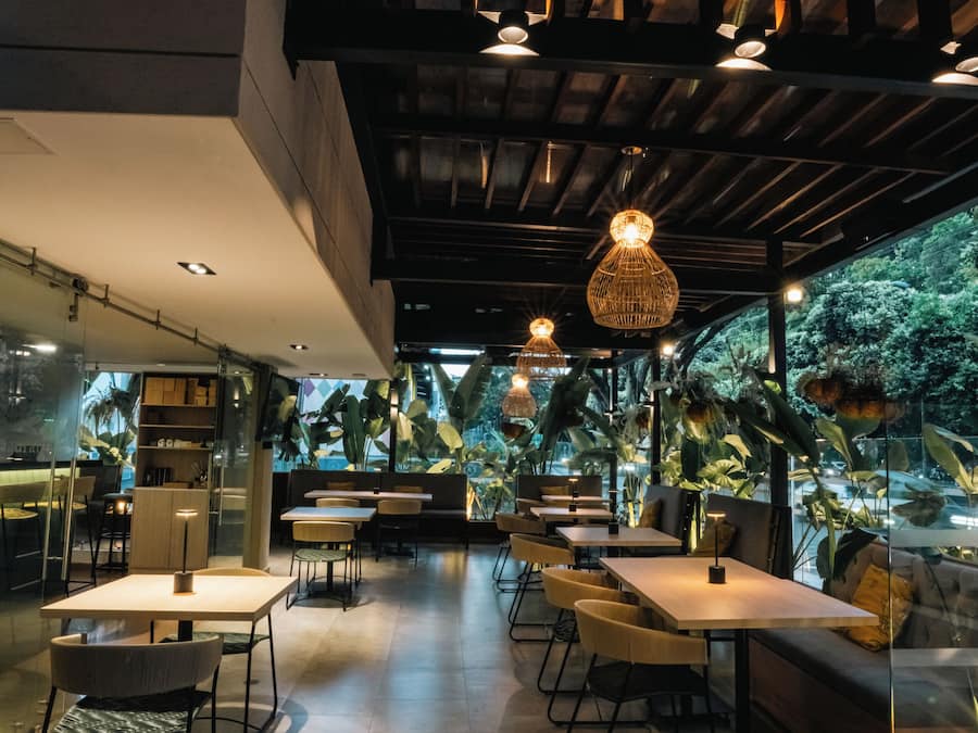 Breakfast, lunch, dinner served; local cuisine