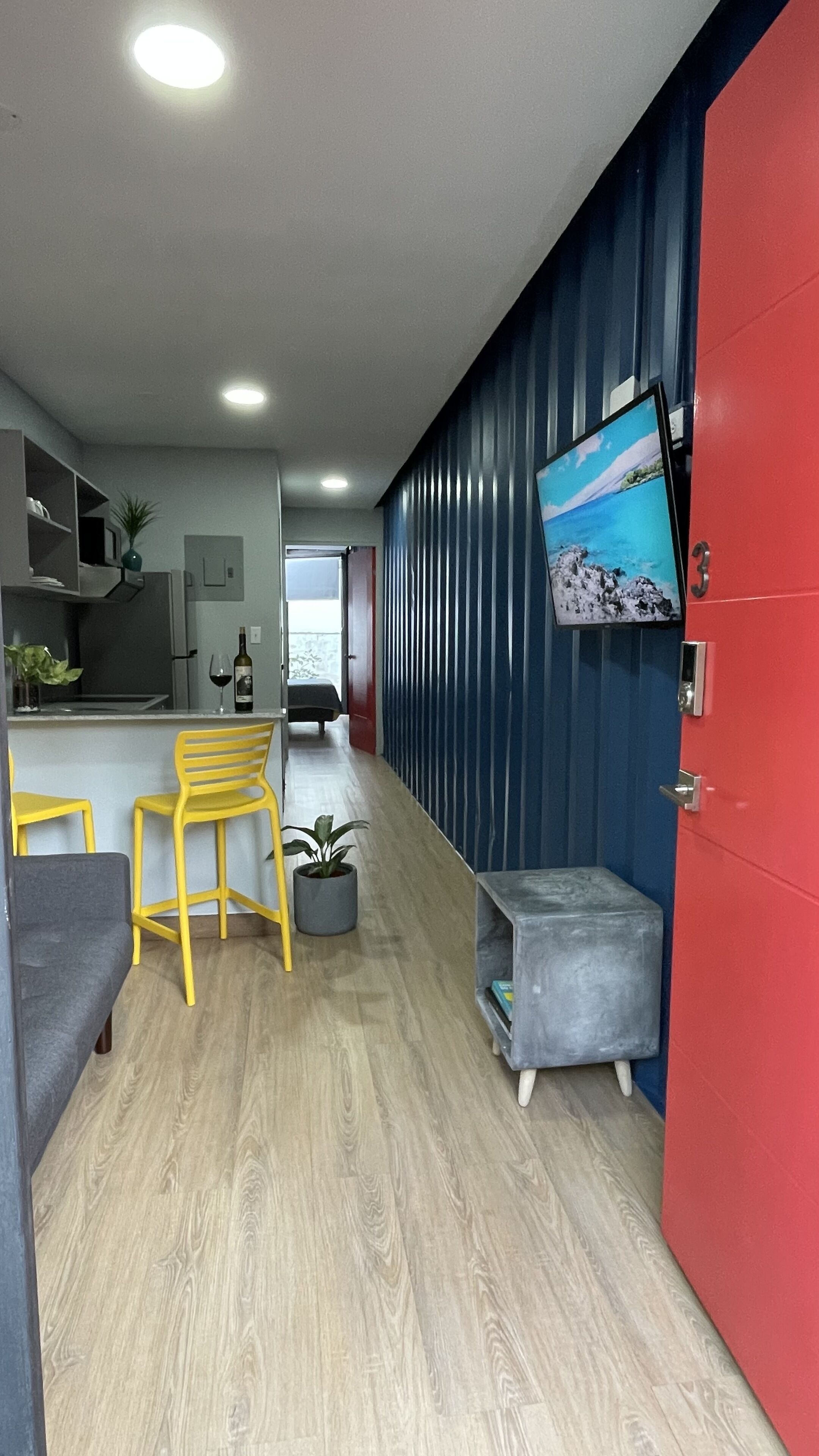 family apartment, 1 full bed with sofa bed, kitchen, city view | 1 bedroom, pillow-top beds, blackout curtains, free wifi