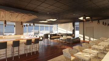 2 bars/lounges, rooftop bar, tapas bar