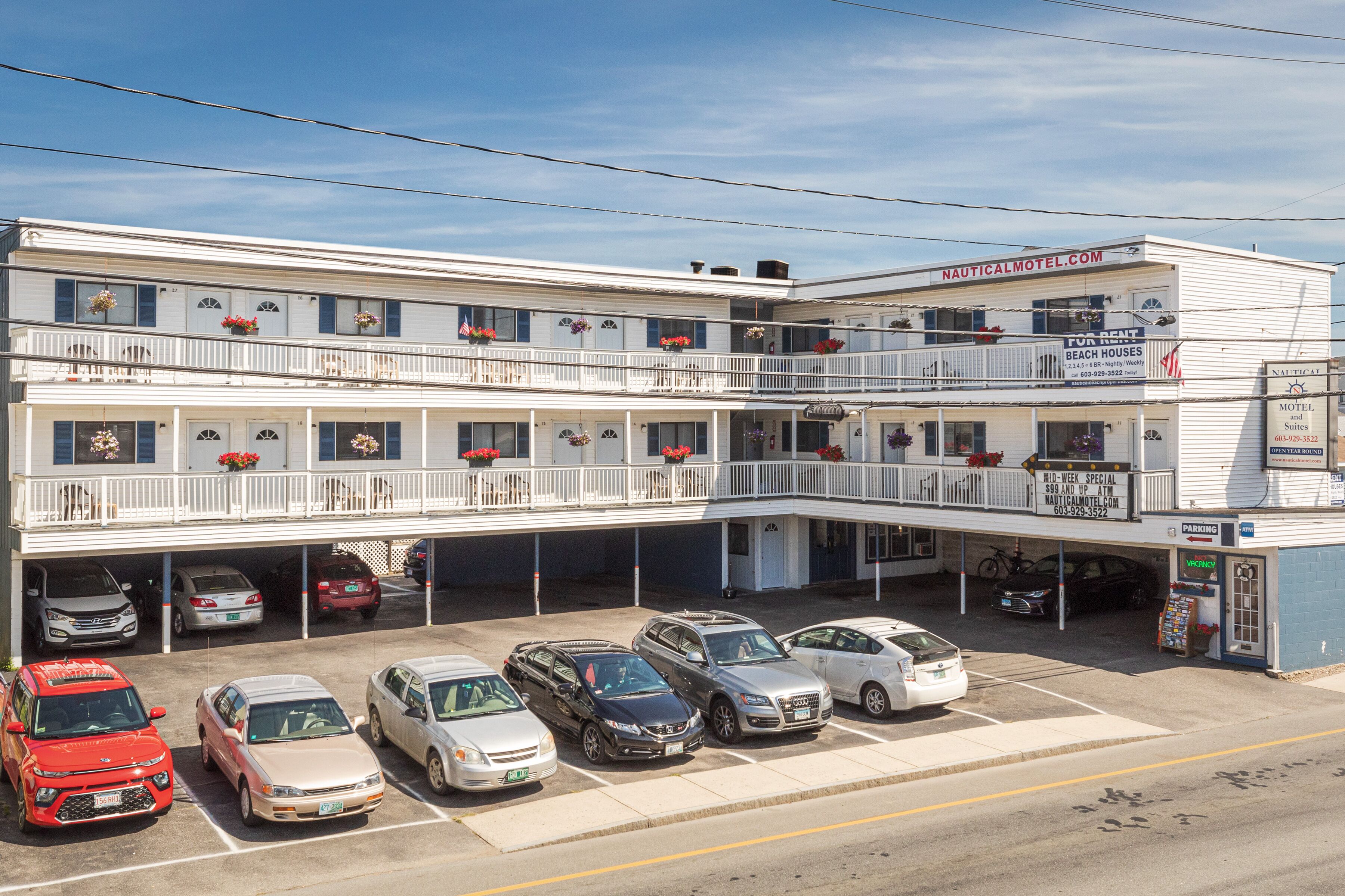 Fassade der Unterkunft