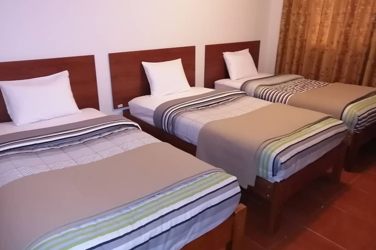 Standard Triple Room | Iron/ironing board (on request), WiFi (free), bed sheets