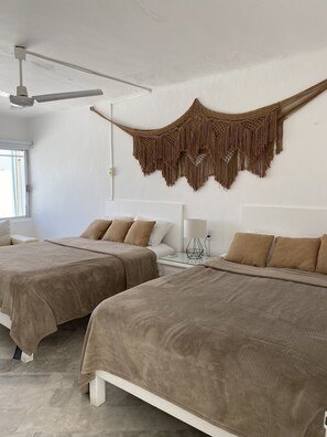 4 quartos, roupa de cama