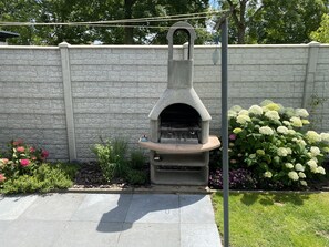 Terrace/patio - Quiet recreation house in Zeeland with Netflix (Bruinisse)