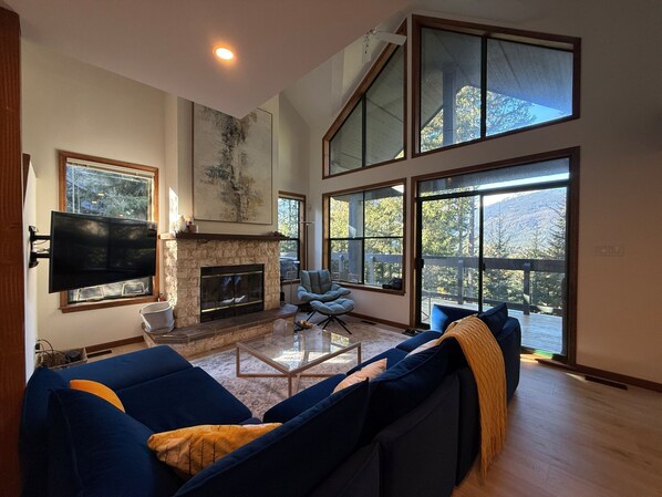 تلفزيون، مدفأة