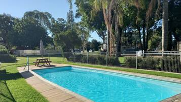 Seasonal outdoor pool
