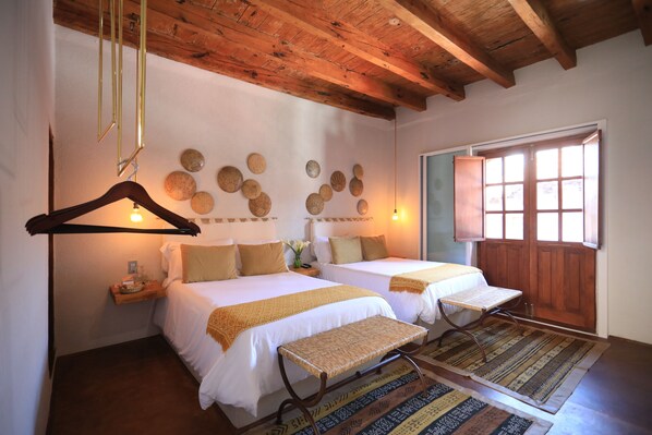 Wifi gratis y ropa de cama