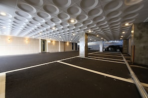 Free self-parking, free valet parking