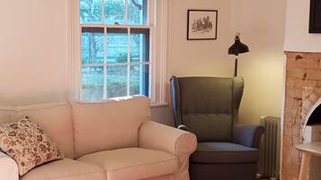 Cottage, 2 Bedrooms | Living area | Flat-screen TV, DVD player