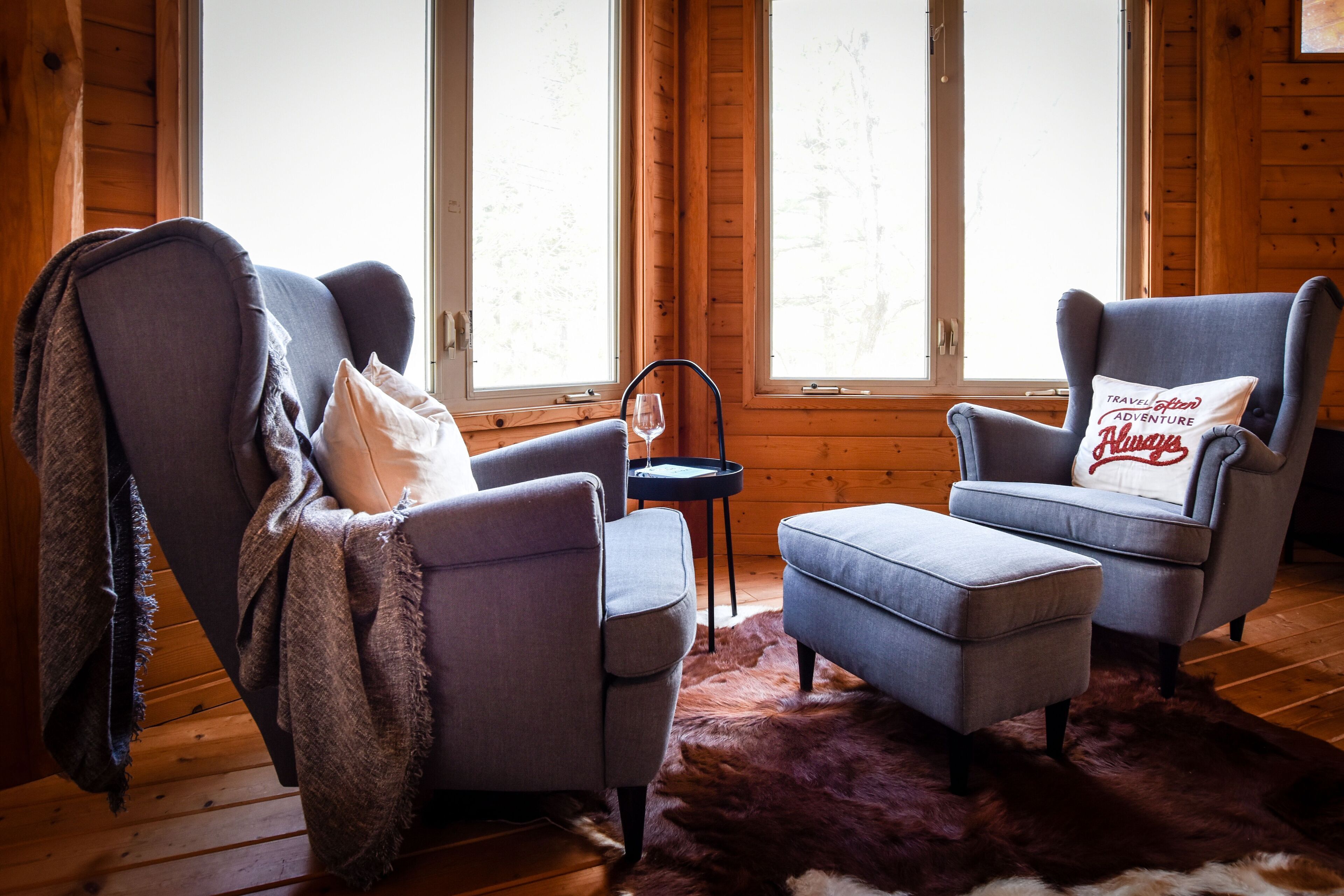 Chalet, 3 Bedrooms | Living area | Flat-screen TV, streaming services