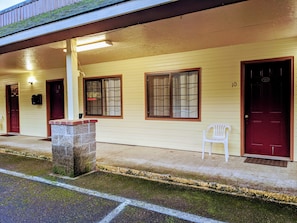 Front of property - evening/night