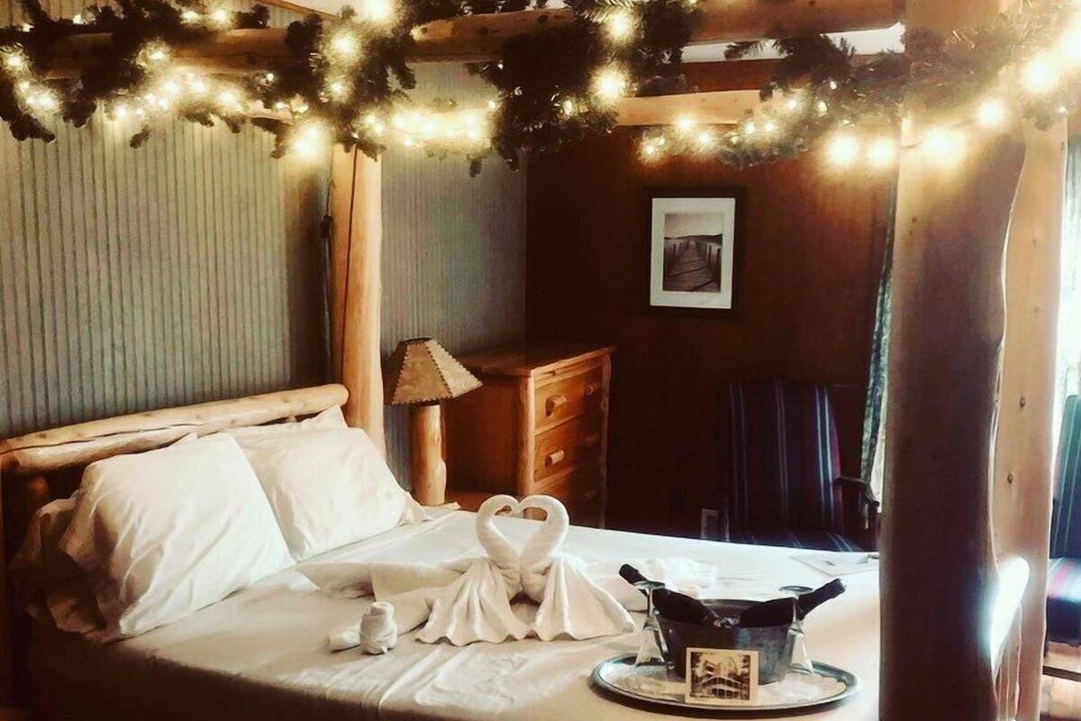 dinner served, american cuisine, beach views