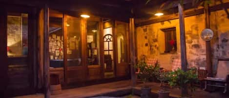 Entrada de la propiedad