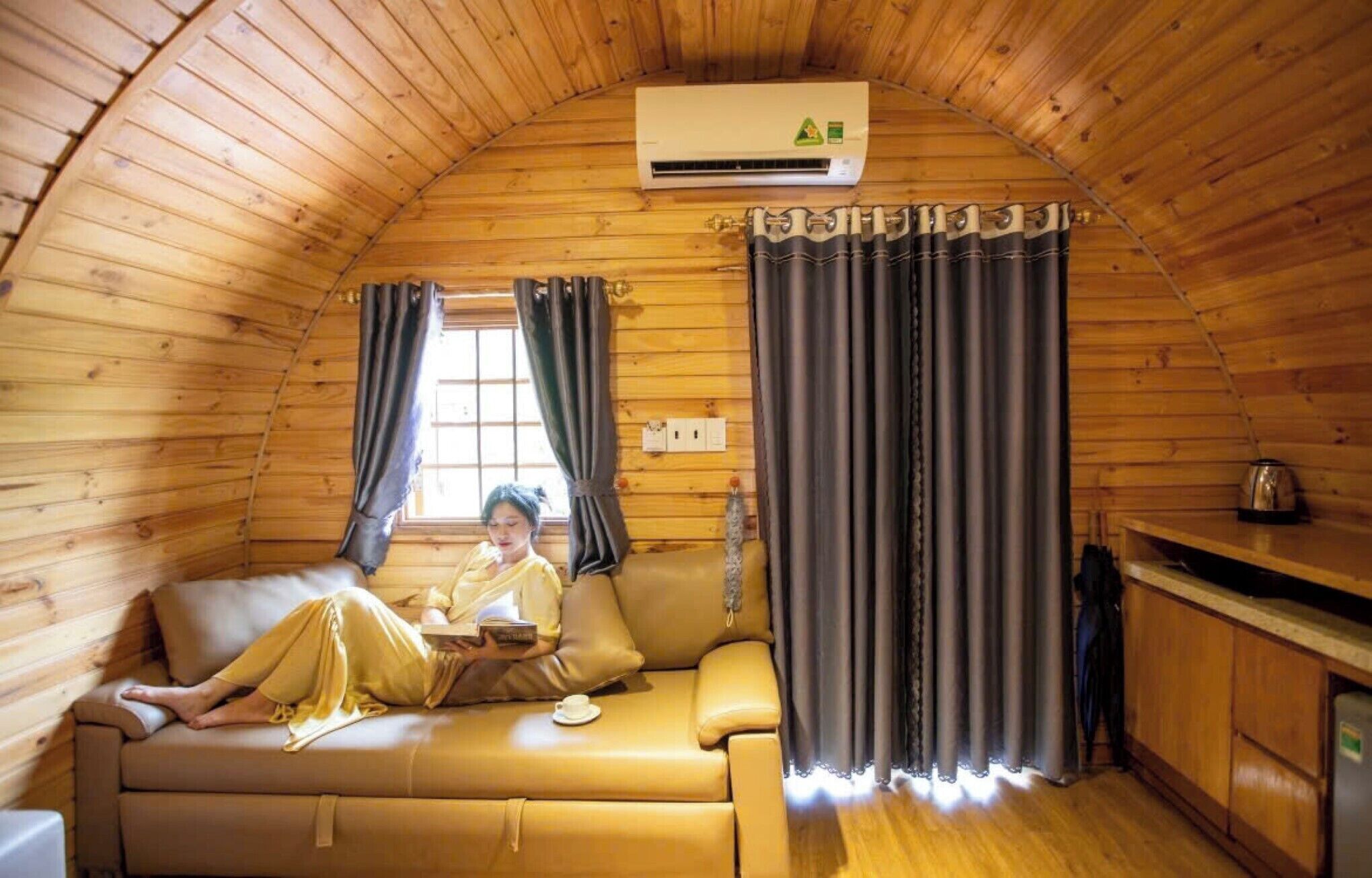 豪華洋房 | 迷你吧、客房內保險箱、書桌、遮光布/窗簾