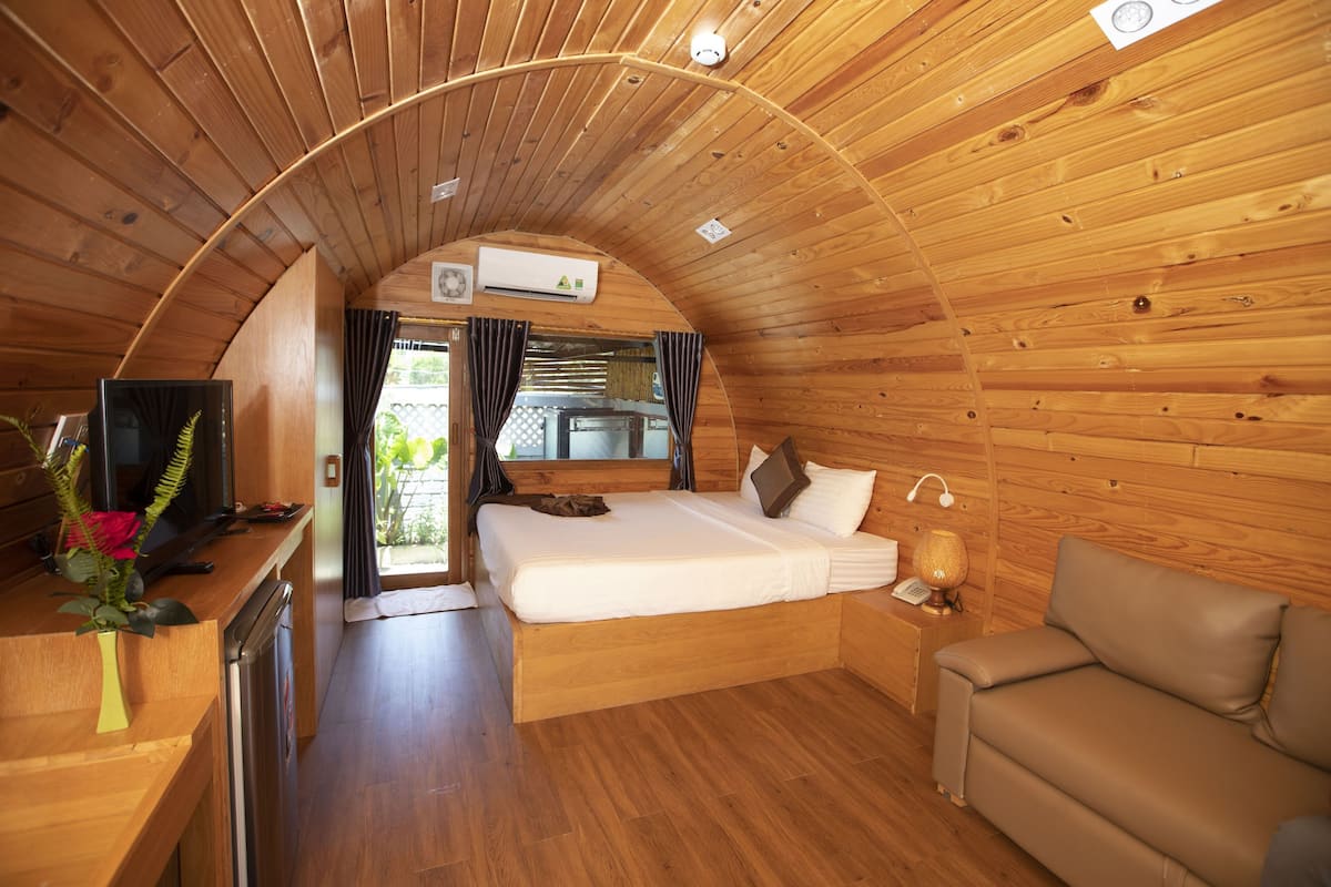 Superior bungalow | 1 slaapkamer, een minibar, een kluis op de kamer, een bureau