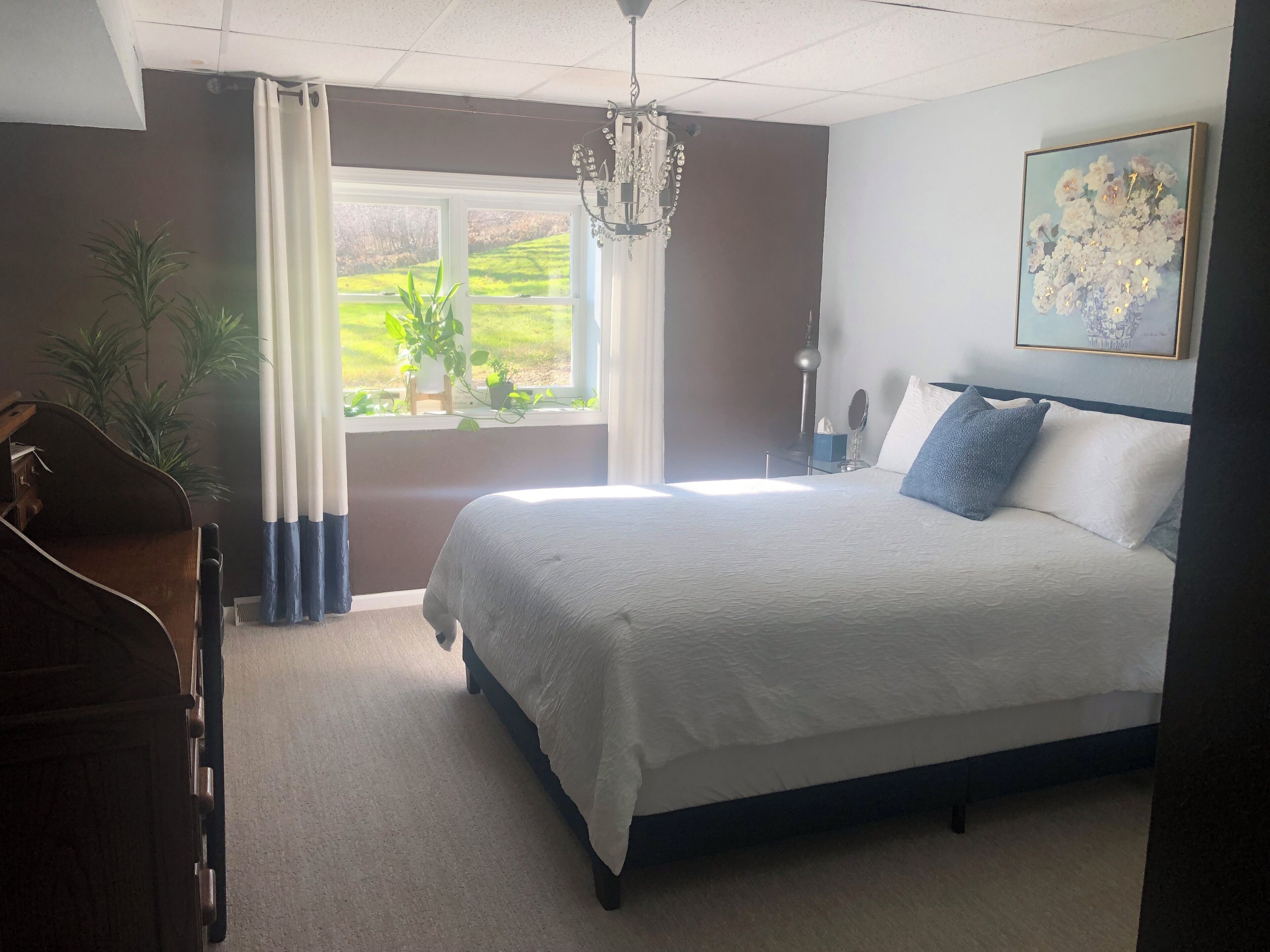 2 bedrooms, desk, iron/ironing board, free WiFi