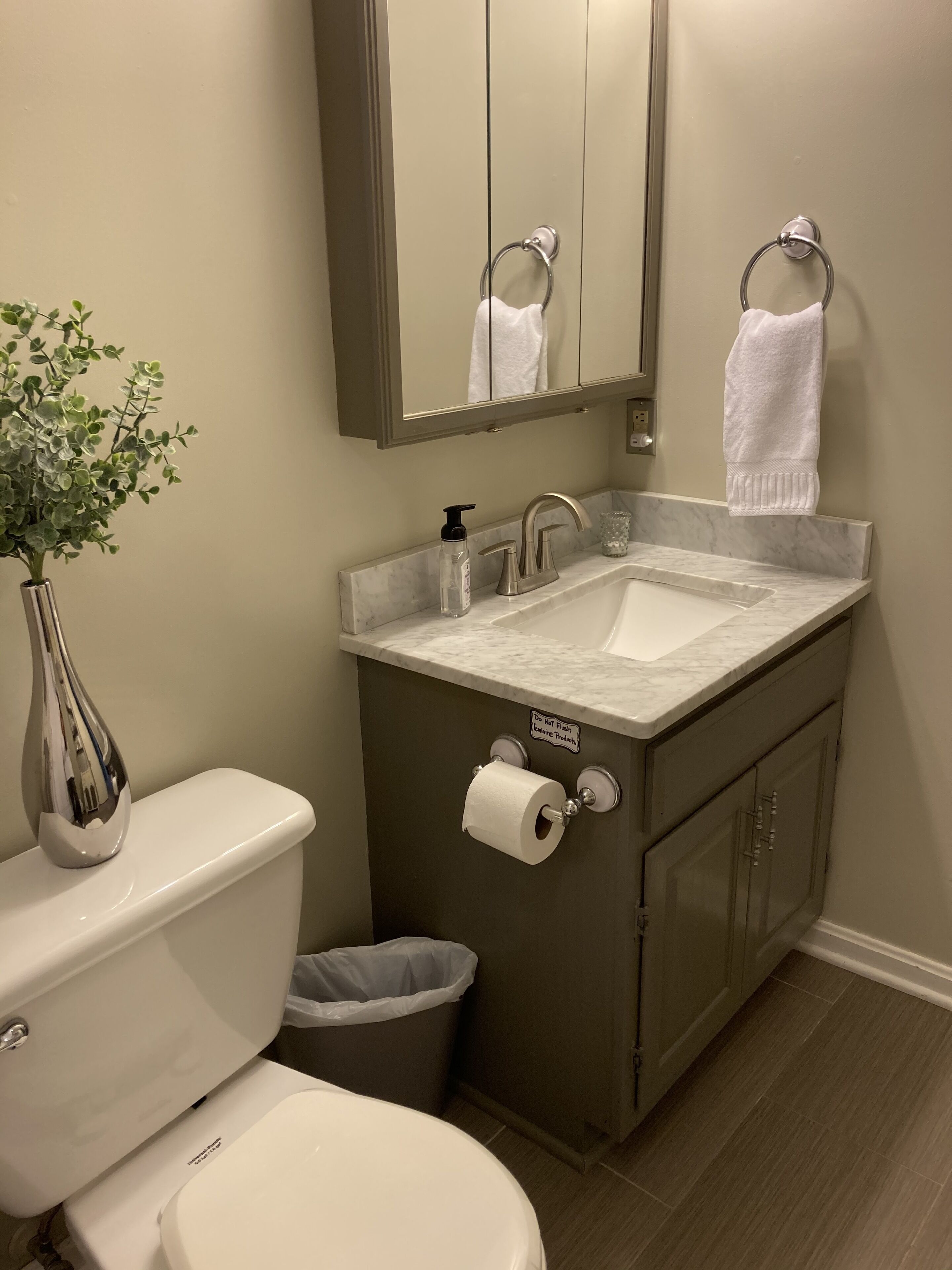 Suihkun ja ammeen yhdistelmä, hiustenkuivaaja, pyyhkeet, saippua