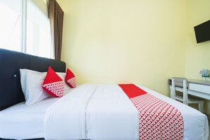 Free WiFi, bed sheets