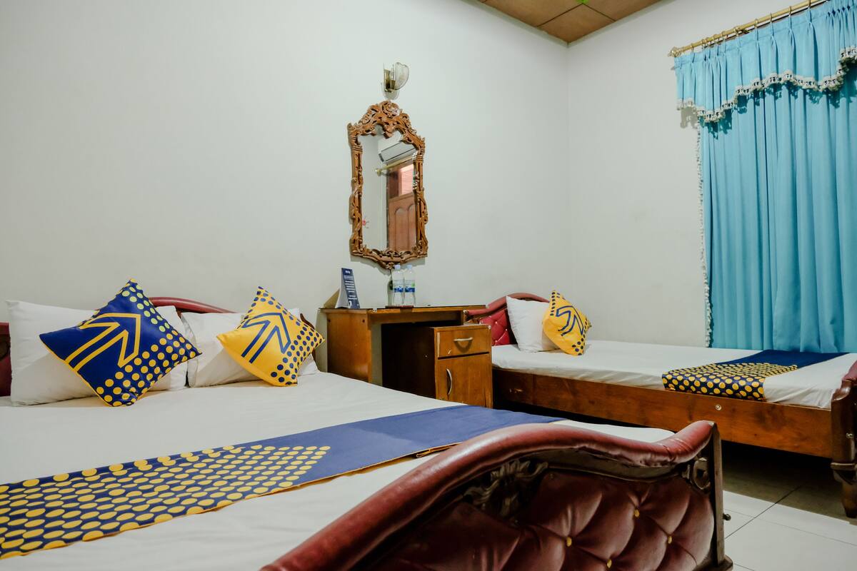 Chambre Double | Bureau, Wi-Fi gratuit, draps fournis