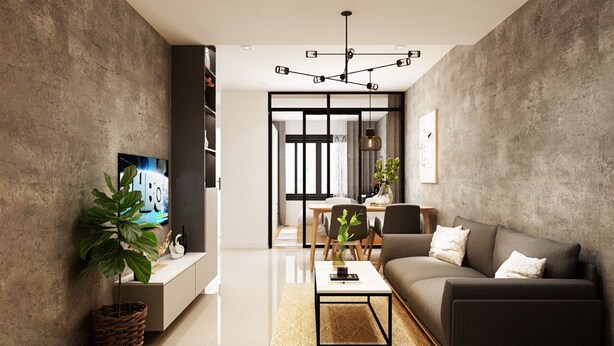 Royal studio | Woonkamer | Een smart-tv